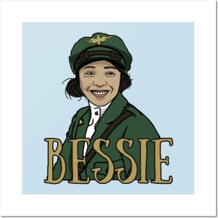 Bessie Coleman Portrait Posters and Art